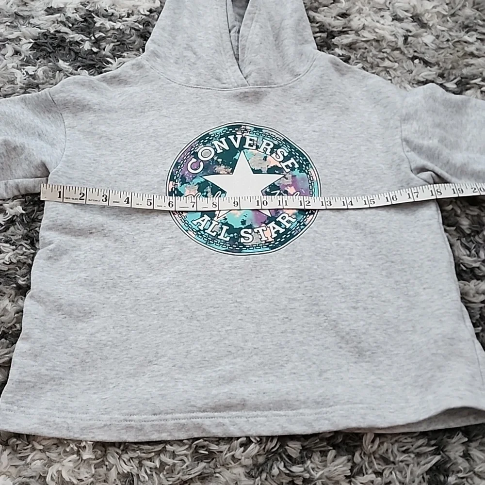 Converse Gray Hoodie Sweatshirt